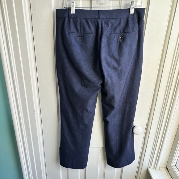 Banana Republic Logan Fit Wool Trousers Navy NWT - Picture 6 of 10